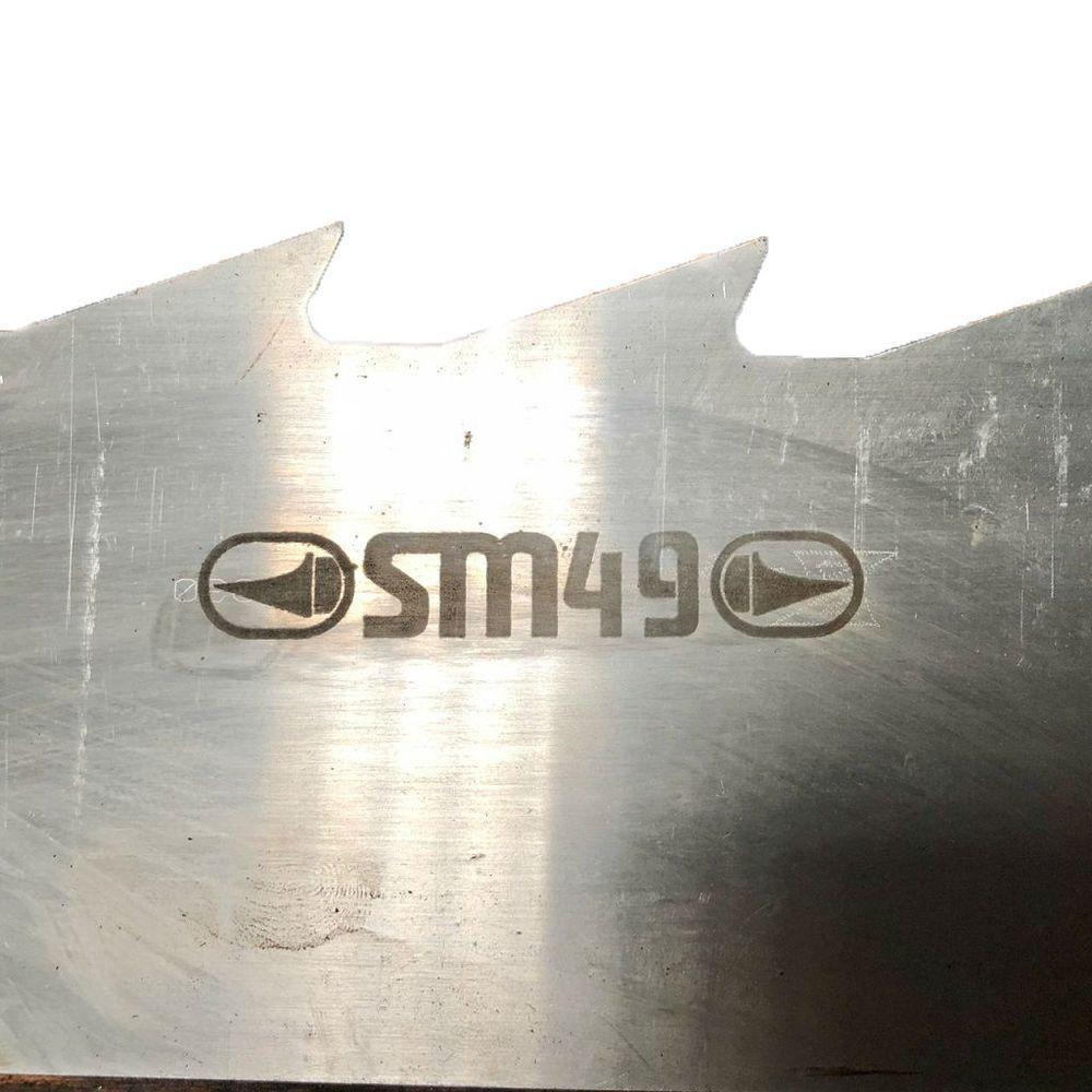 Lamina Sm49 - 4.1-2 Polegadas Ou 115 Mm Comprimento 5,80 Mts Espessura 1.10 - Pronta Uso - 2