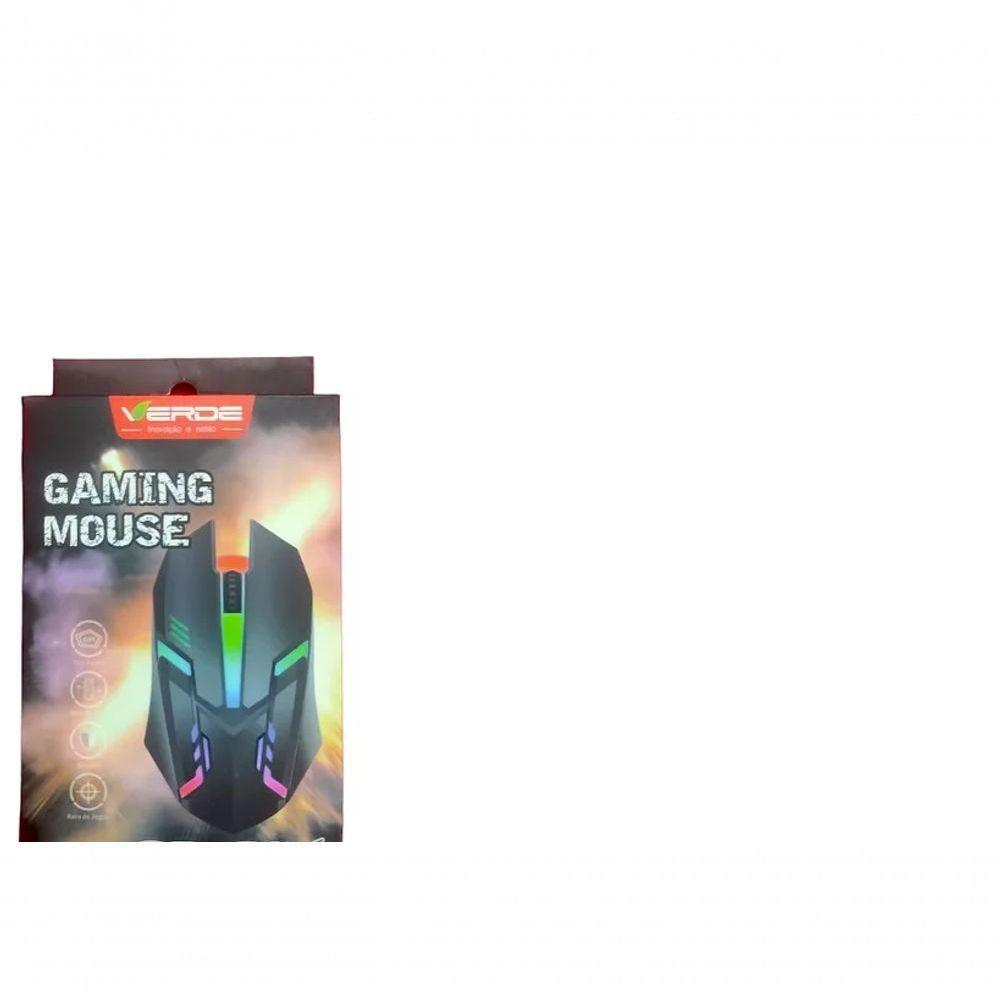 Mouse Gamer Com Fio Rgb Jogos Computador 1200 Dpi Sb-s06 - 3