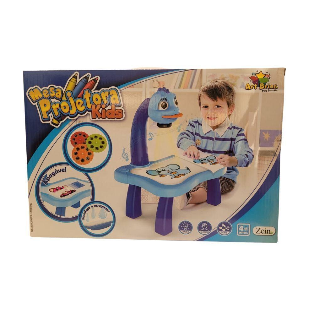 Mesa Projetora De Desenho Kids Menino Com Som - Art Brink - 2