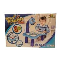 Mesa Projetora De Desenho Kids Menino Com Som - Art Brink - 2