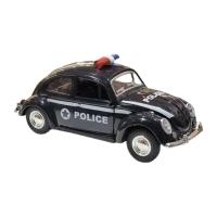 Netcar Metal Fusca Fricção Polícia 1/32 - Net Toy - 2