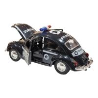 Netcar Metal Fusca Fricção Polícia 1/32 - Net Toy - 3
