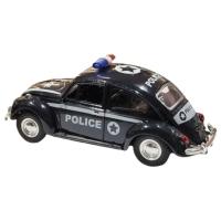 Netcar Metal Fusca Fricção Polícia 1/32 - Net Toy - 4