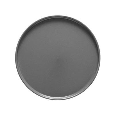 Prato De Cerâmica Para Lanche Edge Grafite 21cm 203179 - Copa & Cia