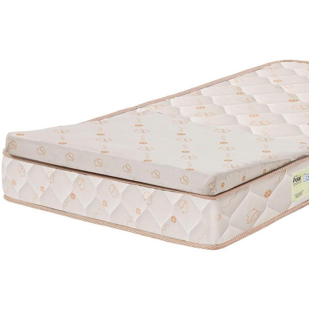 Colchão p/Berço D18 Baby Rampa Anti-Refluxo Berço - 60x130x10 - Polar - 4