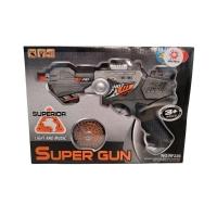 Brinquedo Pistola Plástico Md10250 Com Luz E Som - Jmd Toys - 2