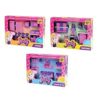 Kit Quarto Sala E Cozinha Mini Judy Home - Samba Toys - 1