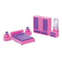 Kit Quarto Sala E Cozinha Mini Judy Home - Samba Toys - 2