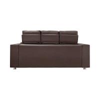 Sofá Retrátil E Reclinável 3 Lugares Londres 1.90cm Com Molas Suede Speciale Home Café - 7
