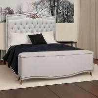 Conjunto Cabeceira E Calçadeira Holanda 90cm Linho Speciale Home Carvalho - 7