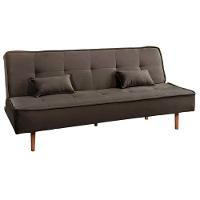 Sofá Cama Silver 3 Lugares Reclinável Suede Marrom 1,92 Speciale Home Marrom - 3