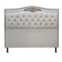 Cabeceira Estofada Holanda 1,60 Queen Linho Speciale Home Carvalho - 6