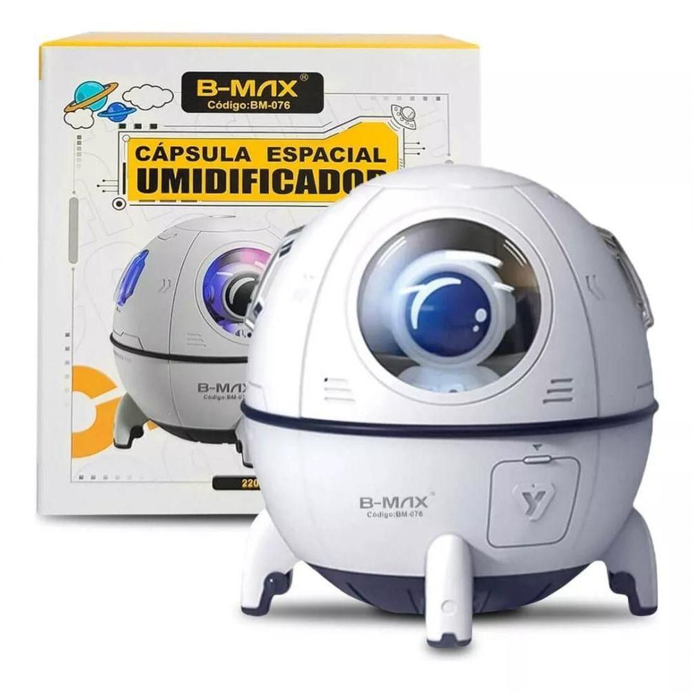 Umidificador Difusor De Ar Astronauta Nave Espacial Com Led Usb - 1