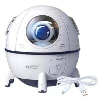 Umidificador Difusor De Ar Astronauta Nave Espacial Com Led Usb - 3