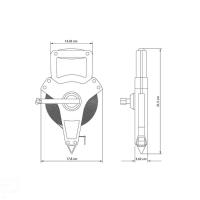 Trena Tramontina Em Fibra De Vidro Com Corpo Em Abs 20 M Tramontina - 5