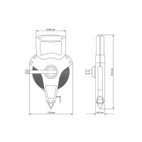Trena Tramontina Em Fibra De Vidro Com Corpo Em Abs 20 M Tramontina - 6