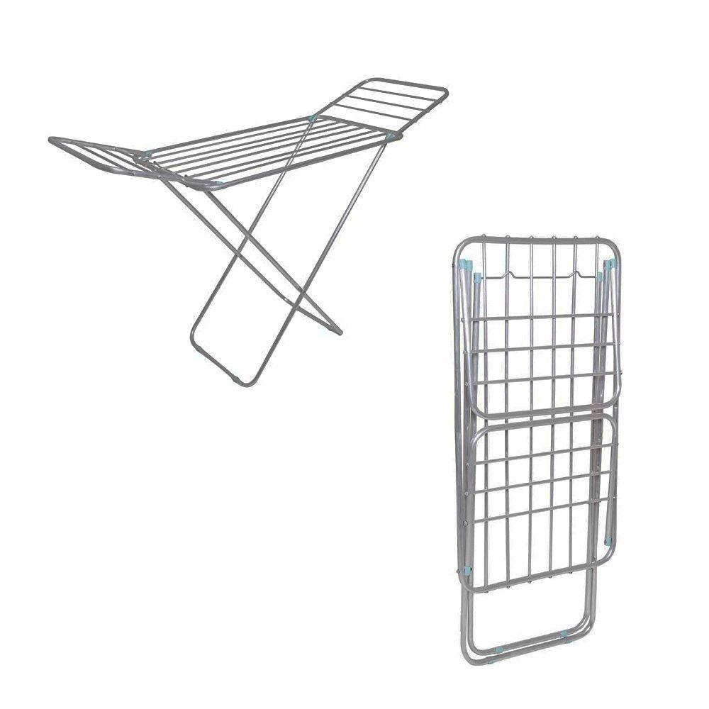 Varal De Alumínio Retrátil De Chão Com Abas - 1