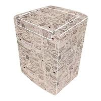 Capa De Maquina De Lavar Abertura Superior Bege Desenho M - 1