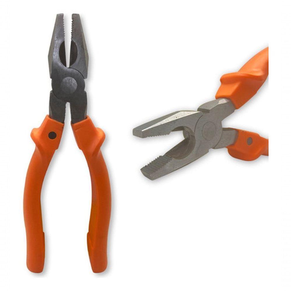 Alicate Universal 8 Polegadas - Cabo Plástico Anatômico West - 1