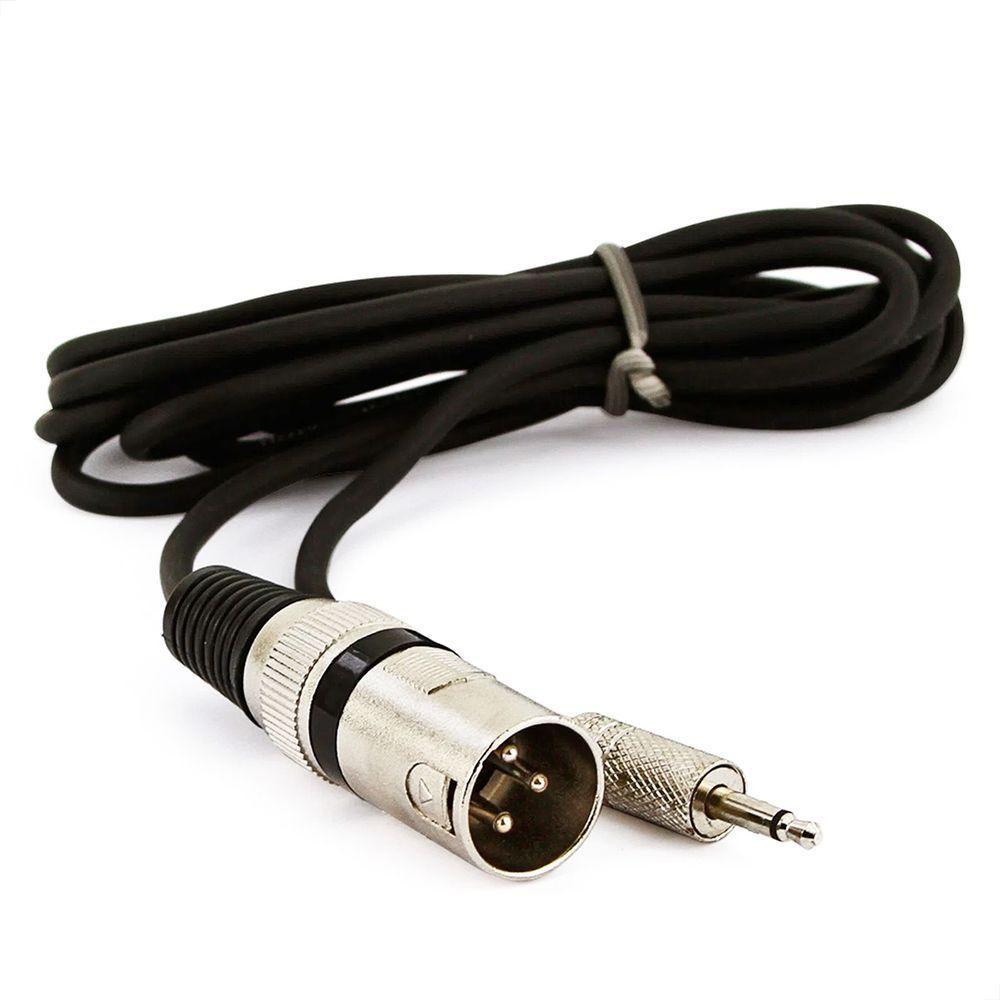 Cabo P2 Para Xlr Macho Mono - 25 Metros - 1