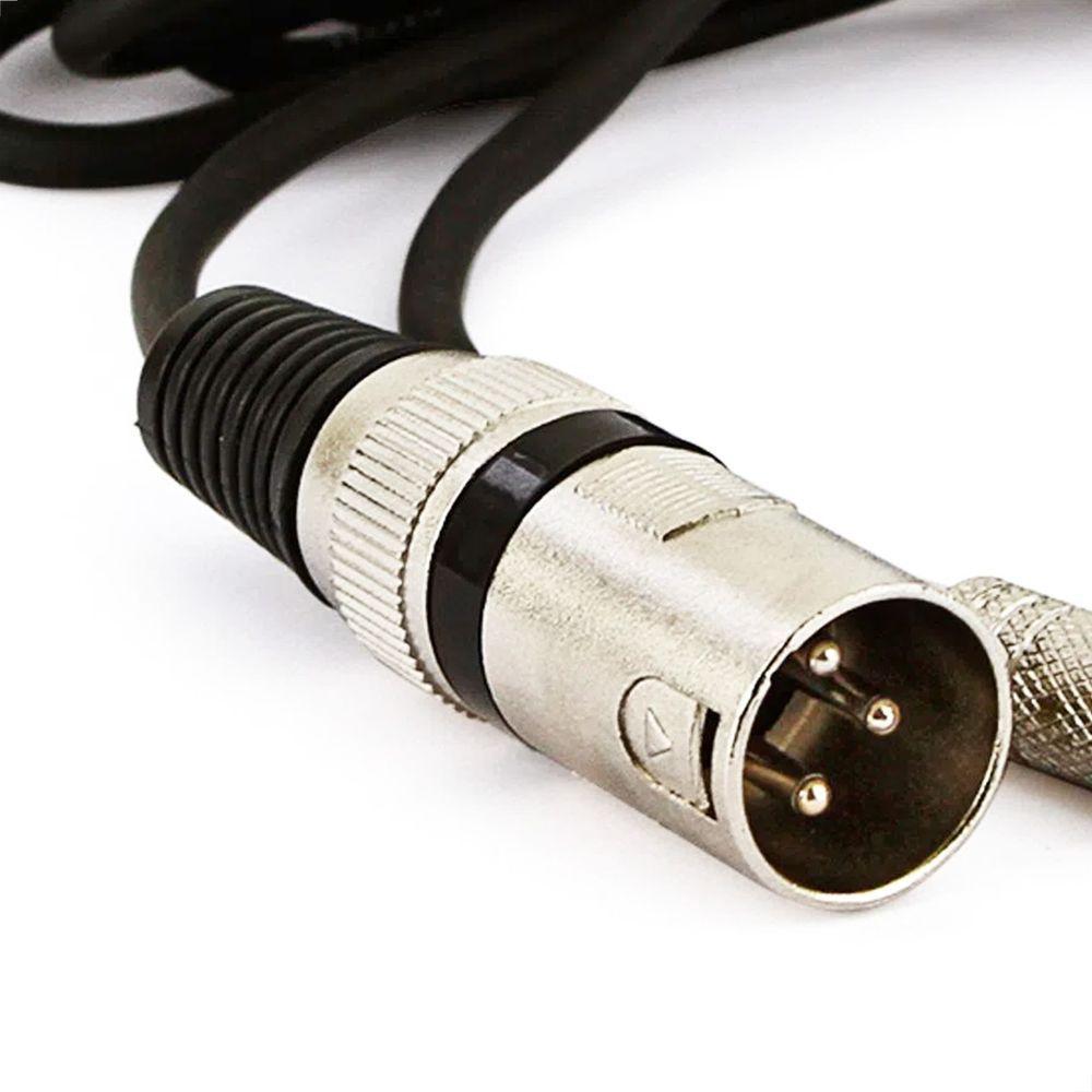 Cabo P2 Para Xlr Macho Mono - 25 Metros - 2