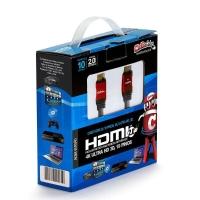 Cabo Hdmi 2.0, 19 Pinos 4k, Ultra Hd, 3d - 10 Metros - 2