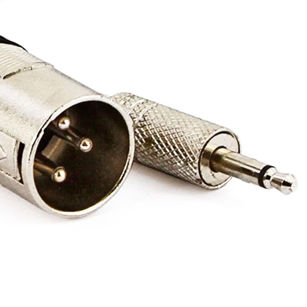 Cabo P2 Para Xlr Macho Mono - 5 Metros - 3
