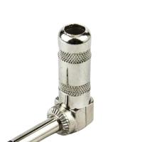 Plug Conector P10 90 Graus Mono - 6