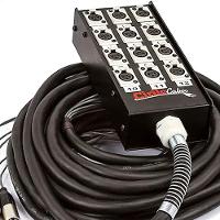 Medusa 8 Vias Montada Conectores Amphenol - 5 Metros - 3