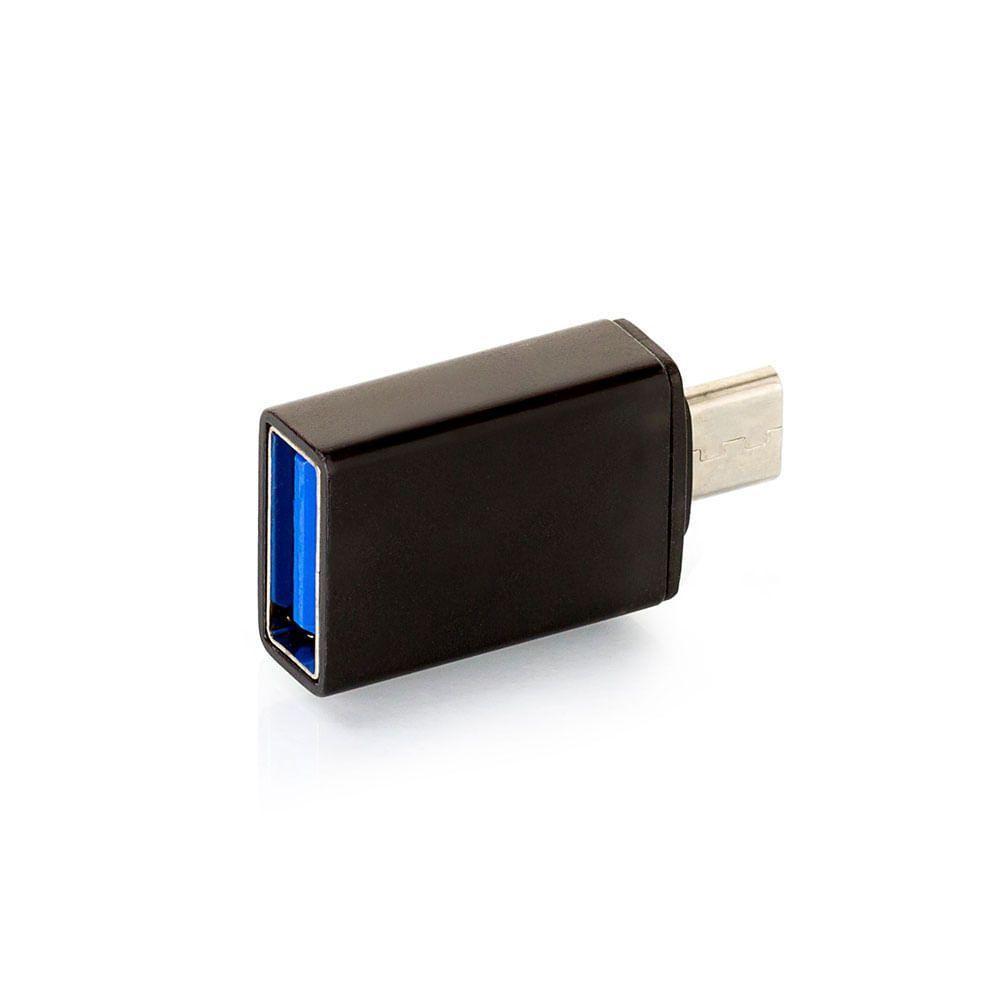 Adaptador Usb Android Com Função Otg - Preto - 1