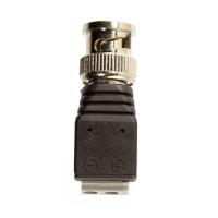 Adaptador Borne Pressão Plug Bnc - Macho - 3