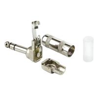 Plug Conector P10 90 Graus Estéreo - 6