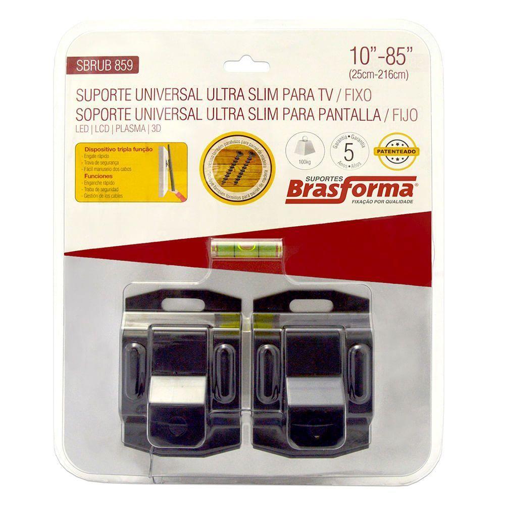 Suporte Fixo Universal Tv Ultra Slim 10 A 85 - 2