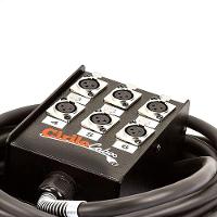 Medusa 6 Vias Montada Conectores Amphenol - 5 Metros - 2