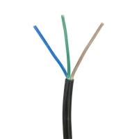 Cabo Pp 3x1,50 Mm Elétrico Flexível Preto - 2 Metros - 1