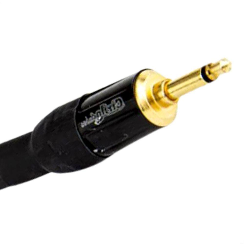 Cabo Adaptador P2 Mono Para 2 P2 Estereo 90° Graus - 1,5 Metro - 3