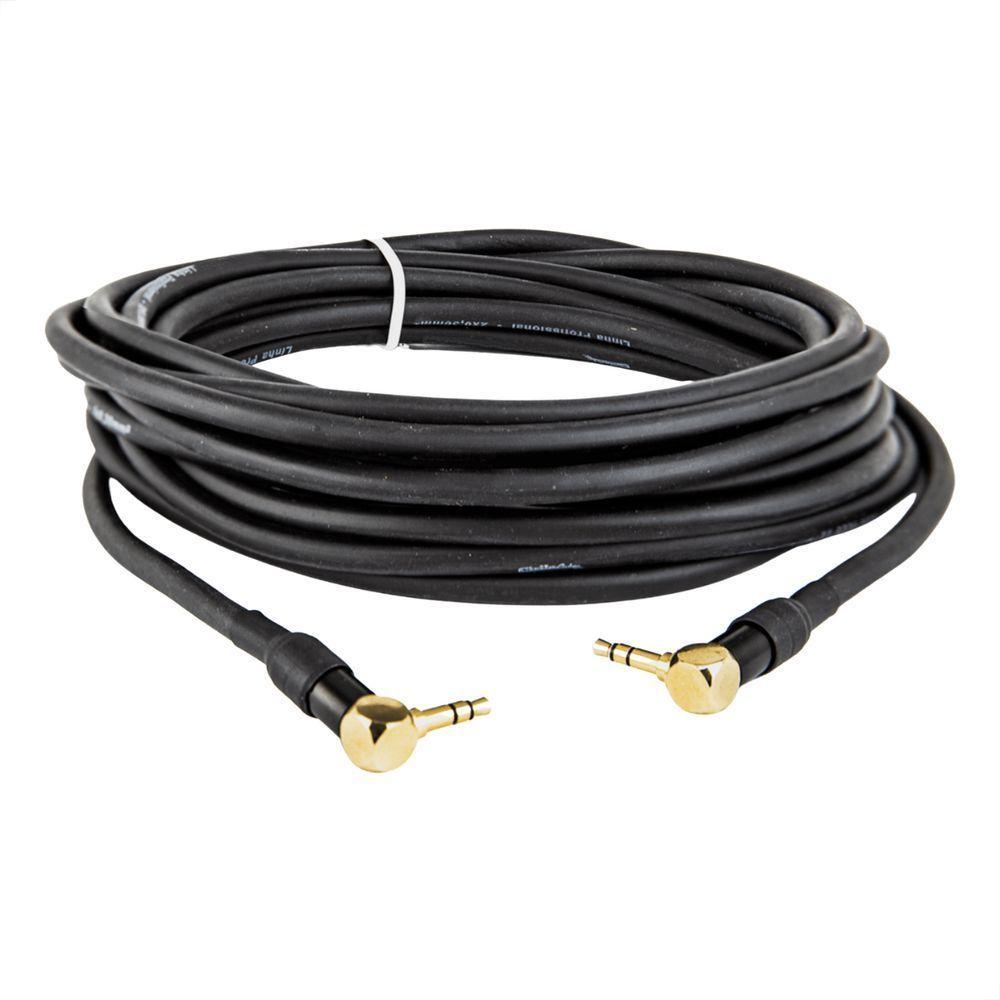 Cabo Adaptador P2 Estereo 90° Para P2 Estereo 90° - 80 Cm - 1