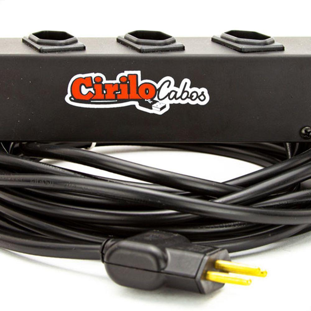 Extensão Cabo Pp 3x2,50 De 4 Tomadas 10a - 30 Metros - 2