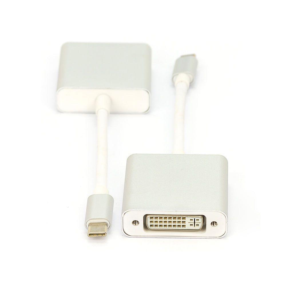 Cabo Adaptador Usb-c Para Dvi-i E Dvi-d - 3