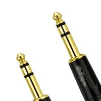 Cabo P10 Para P10 Estereo Profissional - Preto 45 Metros - 6