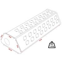 Caixa De Medusa Multicabos 48 Vias Reforçada Profissional