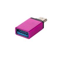 Adaptador Usb-c 3.0 Com Função Otg - Rosa - 1