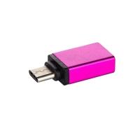 Adaptador Usb-c 3.0 Com Função Otg - Rosa - 2