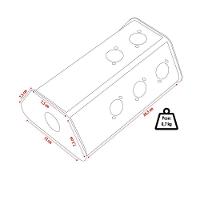Caixa De Medusa Multicabos 8 Vias Reforçada Profissional - 5