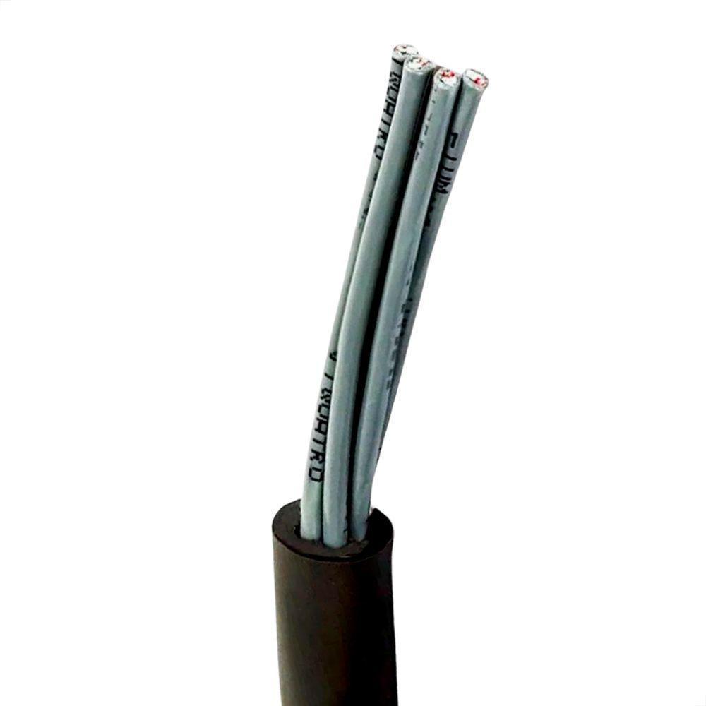 Multicabo Espaguetado Termoplástico Flexível 4 Vias 2 Metro - 1