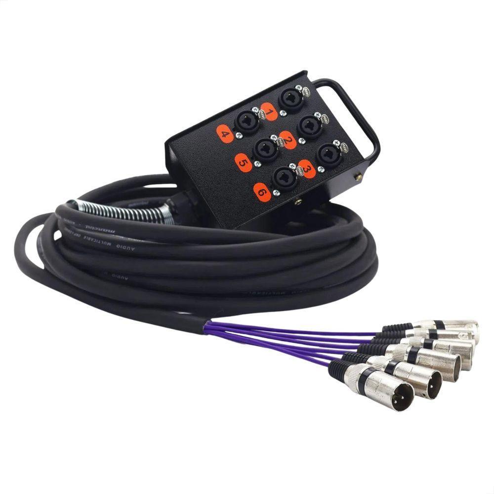 Medusa 6 Vias Com Conectores Combo - 10 Metros - 1