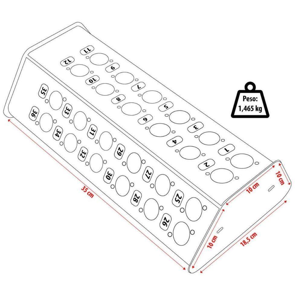 Caixa De Medusa Multicabos 36 Vias Reforçada Profissional - 2