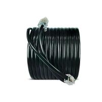 Cabo De Telefone Cordão Liso - Preto - 30 Metros - 1