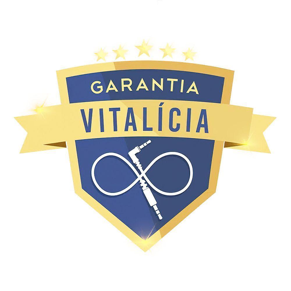 Cabo P10 Para P10 Estereo Profissional - Preto 10 Metros - 4