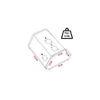 Caixa De Medusa Multicabos 4 Vias Reforçada Profissional - 3